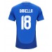 Italia Nicolo Barella #18 Hjemmedrakt EM 2024 Korte ermer